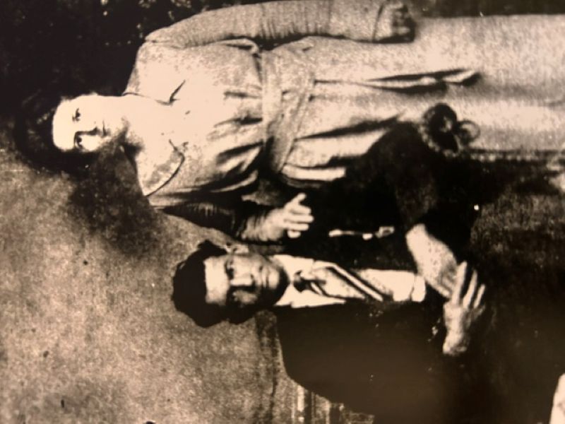 Adults: Elijah Walker Bagwell and Leotto (Cantrell) Bagwell
Circa Unknown
Photograph courtesy of Ronnie Wayne Bagwell