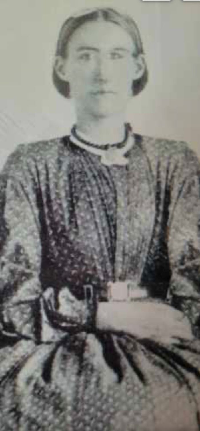 Martha Carolina (Whitmire) Bagwell - 1832 to 19xx
Photograph courtesy of Ronnie Wayne Bagwell